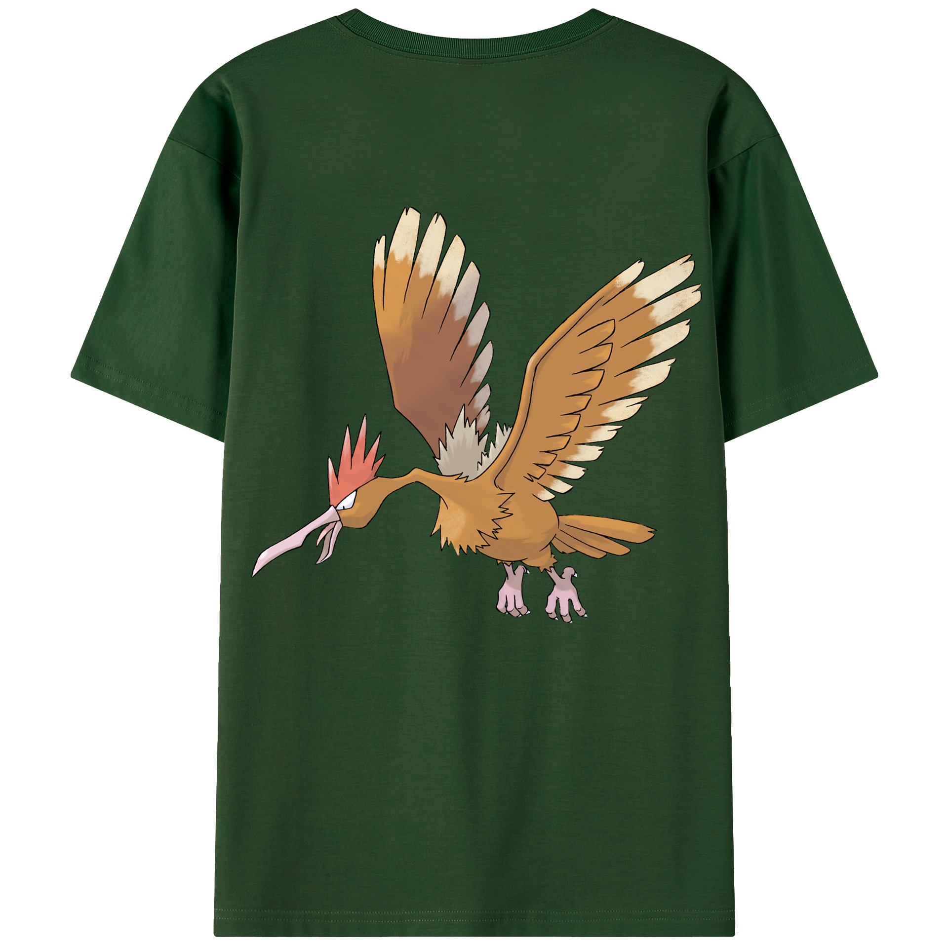 （画像用） ポケットモンスター Pokémon 綿100％半袖Tシャツ（背面プリント）